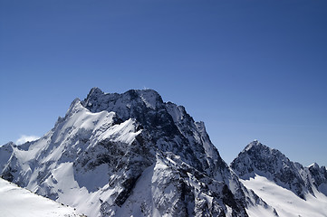 Image showing Caucasus Mountains. Dombay