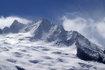 Image showing Glacier closeup