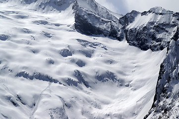 Image showing Glacier closeup