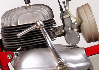 Image showing Motorbike Engine