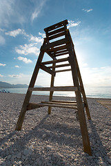 Image showing Lifeguard seat