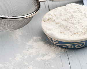Image showing Dish Of Flour