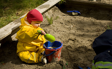 Image showing Child in kindergarten