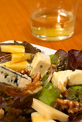 Image showing Cheese salad