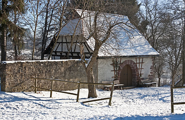 Image showing Cabin in Winter
