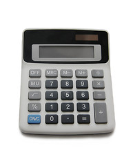 Image showing Isolated calculator