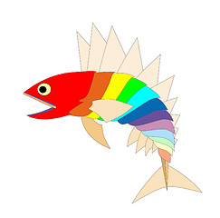 Image showing colorful fish