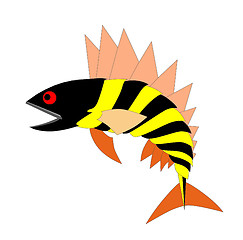 Image showing colorful fish