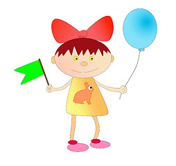 Image showing Little girl 