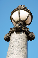 Image showing Art Nouveau street lamp in Berlin