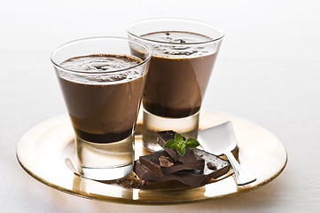 Image showing Chocolate milkshake
