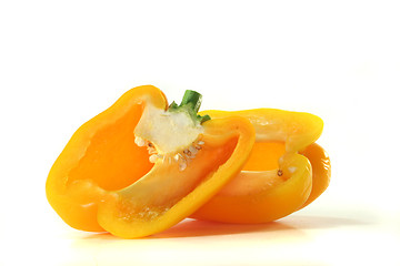 Image showing Pepper halves