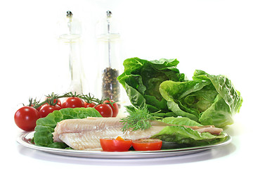 Image showing Trout fillet