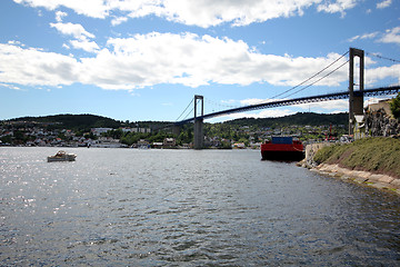 Image showing Brevik bridge