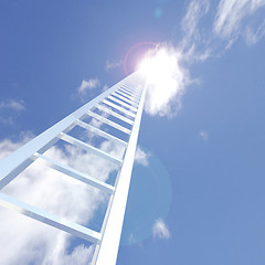 Image showing Sky Ladder