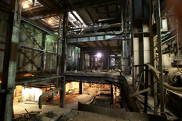 Image showing Old abandoned factory