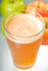 Image showing fresh apple juice