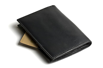 Image showing Black wallet 