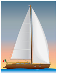 Image showing Yacht