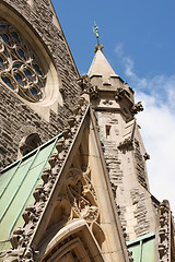 Image showing Christ Church Cathedral in Montreal