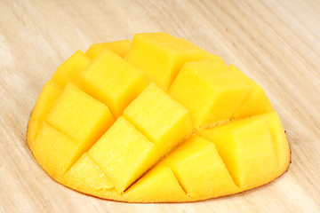 Image showing Fresh mango close-up