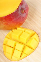 Image showing Fresh mango close-up