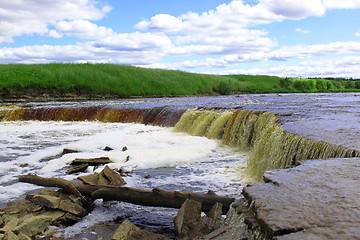 Image showing Beautiful waterfall