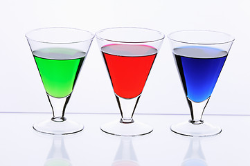 Image showing Wineglasses