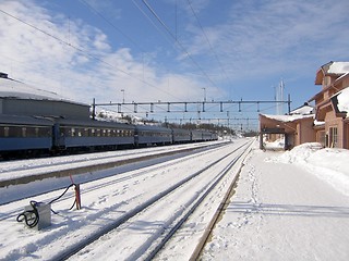 Image showing Railway station