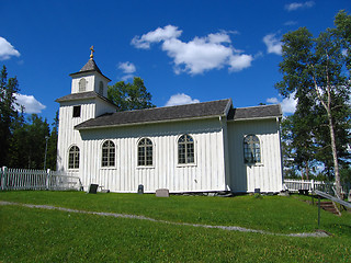 Image showing Old church in Sweden