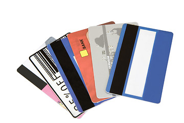 Image showing differnt credit cards