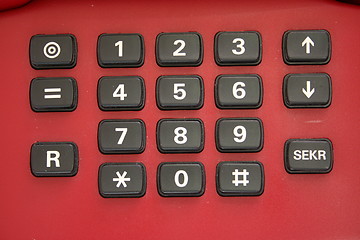 Image showing Phone dial