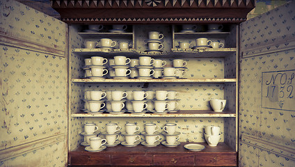 Image showing Antique cupboard
