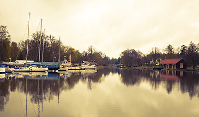 Image showing Tranquil scenery Sweden