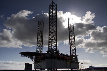 Image showing oil rig