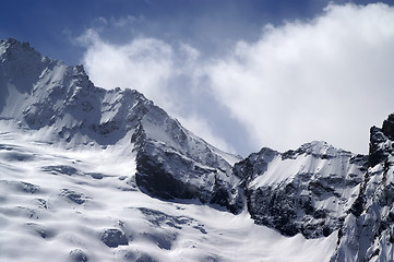 Image showing Glacier closeup