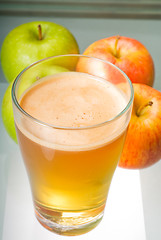 Image showing fresh apple juice