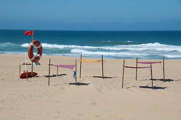 Image showing Beach and ocean