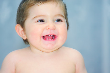 Image showing Smiling baby