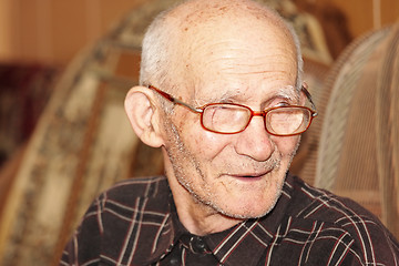 Image showing Senior man indoors