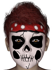 Image showing Halloween face mask