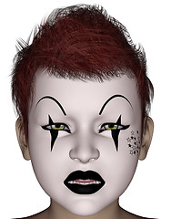 Image showing Halloween face mask