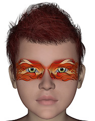 Image showing Halloween face mask
