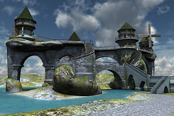 Image showing Fantasy castle