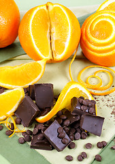 Image showing Orange And Chocolate