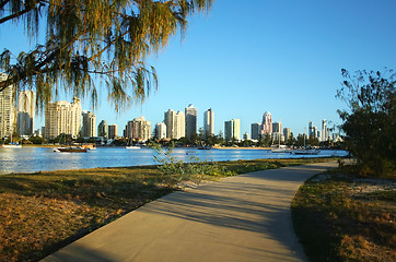 Image showing Main Beach Surfers Paradise Australia