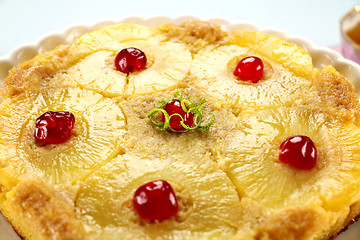 Image showing Pineapple Upside Down Cake