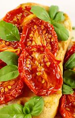 Image showing Roasted Tomato Bruschetta 