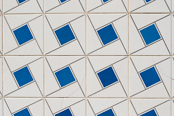 Image showing Portuguese glazed tiles 226