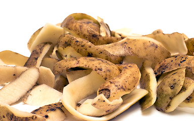 Image showing Potato peelings